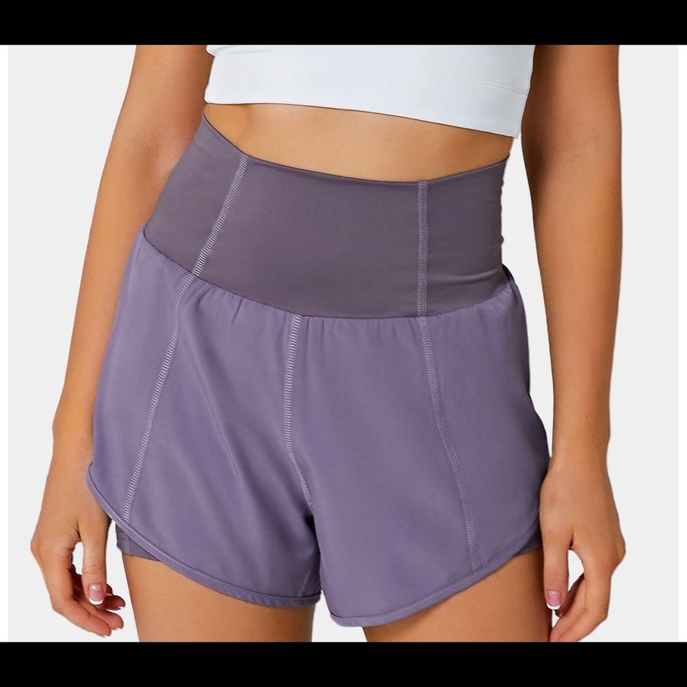 Halara shorts. The shorts are super comfy!